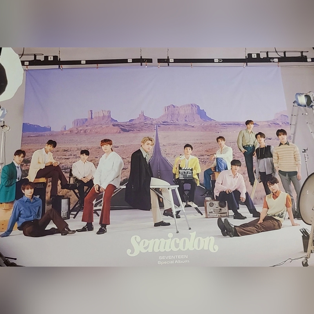 SEVENTEEN 17, 'Semicolon' Album Poster